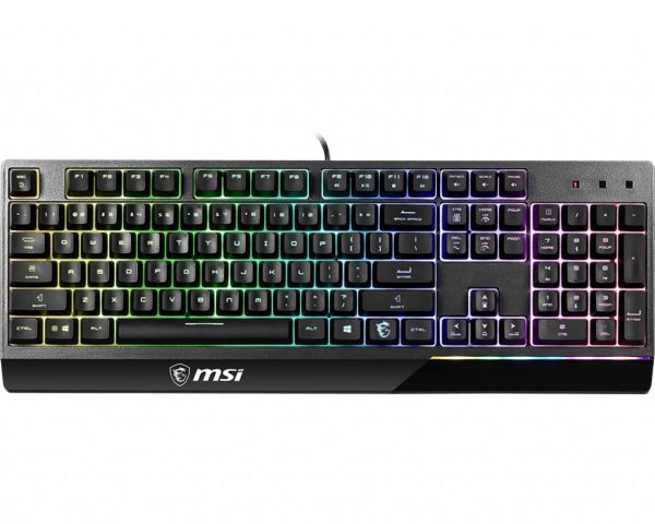 Клавиатура проводная MSI Vigor GK30 RU USB черный