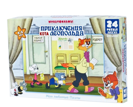 Пазл Astrel Games 11231 Приключения кота Леопольда 24